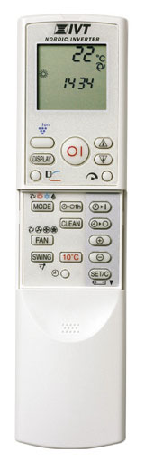IVT Nordic Inverter - dálkové ovládání